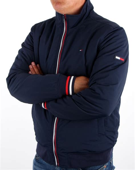 tommy hilfiger padded jacket men's